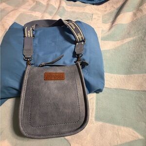 Wrangler Blue Crossbody Bag for Men